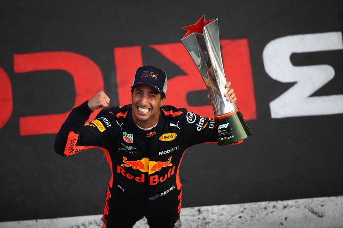 F1 VC Číny 2018: Daniel Ricciardo, Red Bull