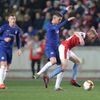 Petr Ševčík v prvním čtvrtfinále Evropské ligy Slavia - Chelsea