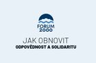 Konference Forum 2000 řešila globální spolupráci v čase koronaviru