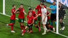 Neuznaný gól Portugalců v zápase Eura 2024 Portugalsko - Česko