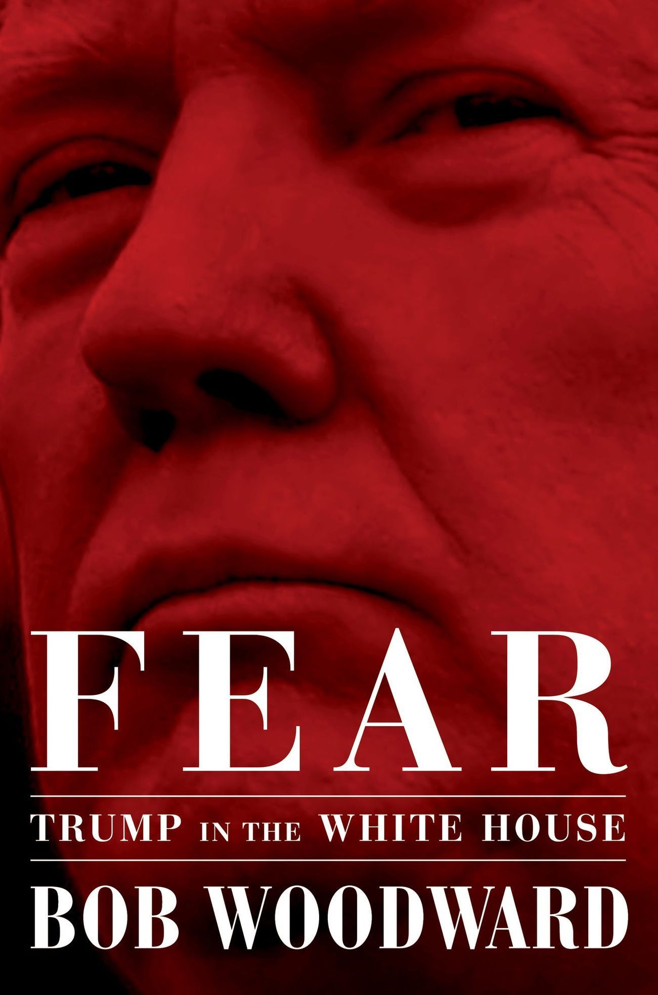 Kniha Fear Trump in the White House od novináře Boba Woodwarda.