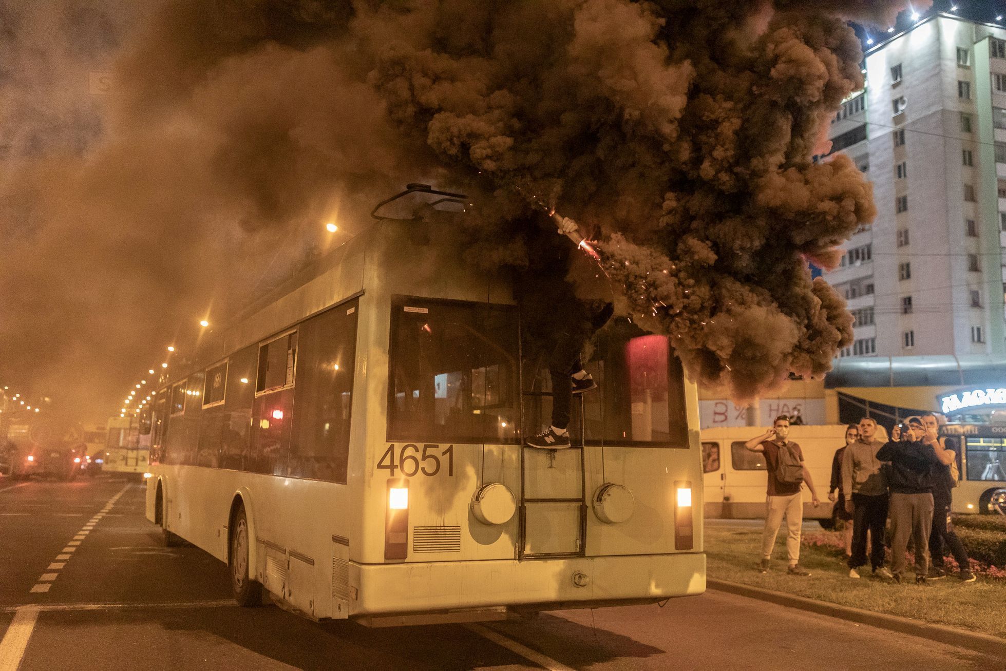 Bělorusko, protesty, demonstrace, Lukašenko, volby