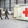 Armádní polní nemocnice v Letňanech - koronavirus
