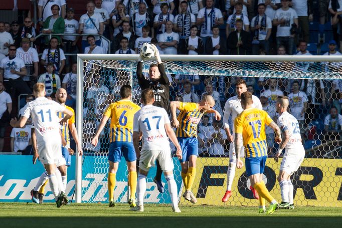 fotbal, Fortuna:Liga 2018/2019, Ostrava - Opava, Jan Laštůvka