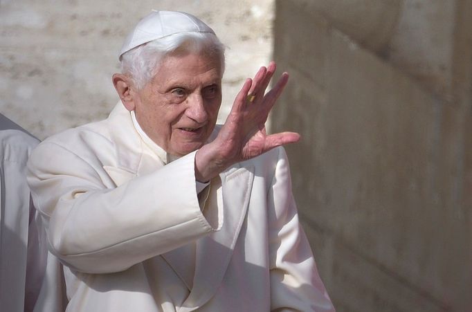 Joseph Ratzinger jako papež Benedikt XVI.