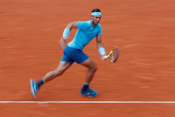 Rafael Nadal ve čtvrtfinále French Open 2018