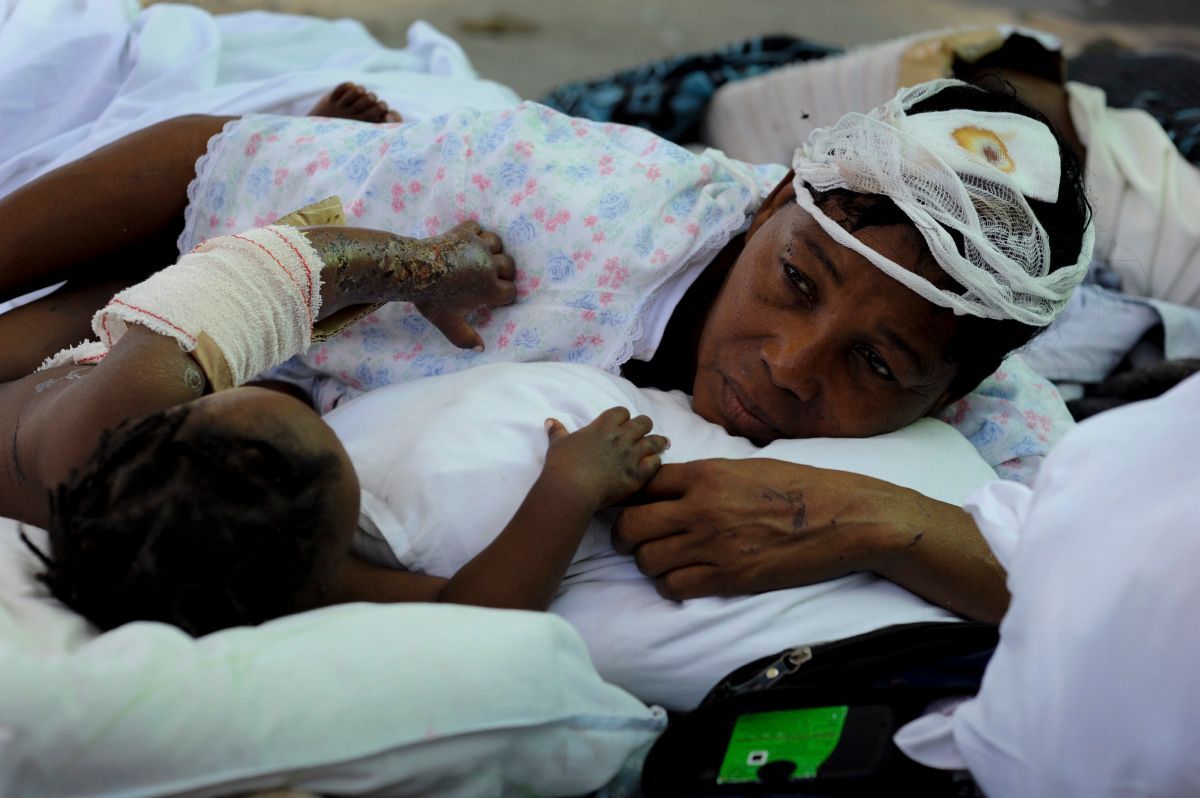 Lékaři bez hranic pomáhají obětem zemětřesení na Haiti