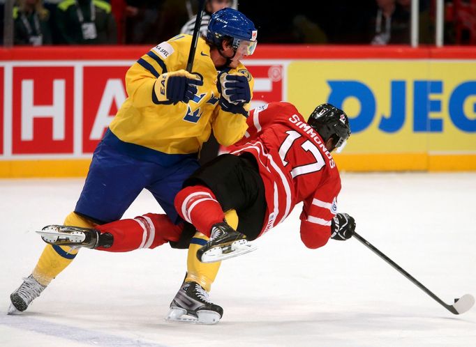 Hokej, MS 2013, Švédsko - Kanada: Loui Eriksson - Wayne Simmonds