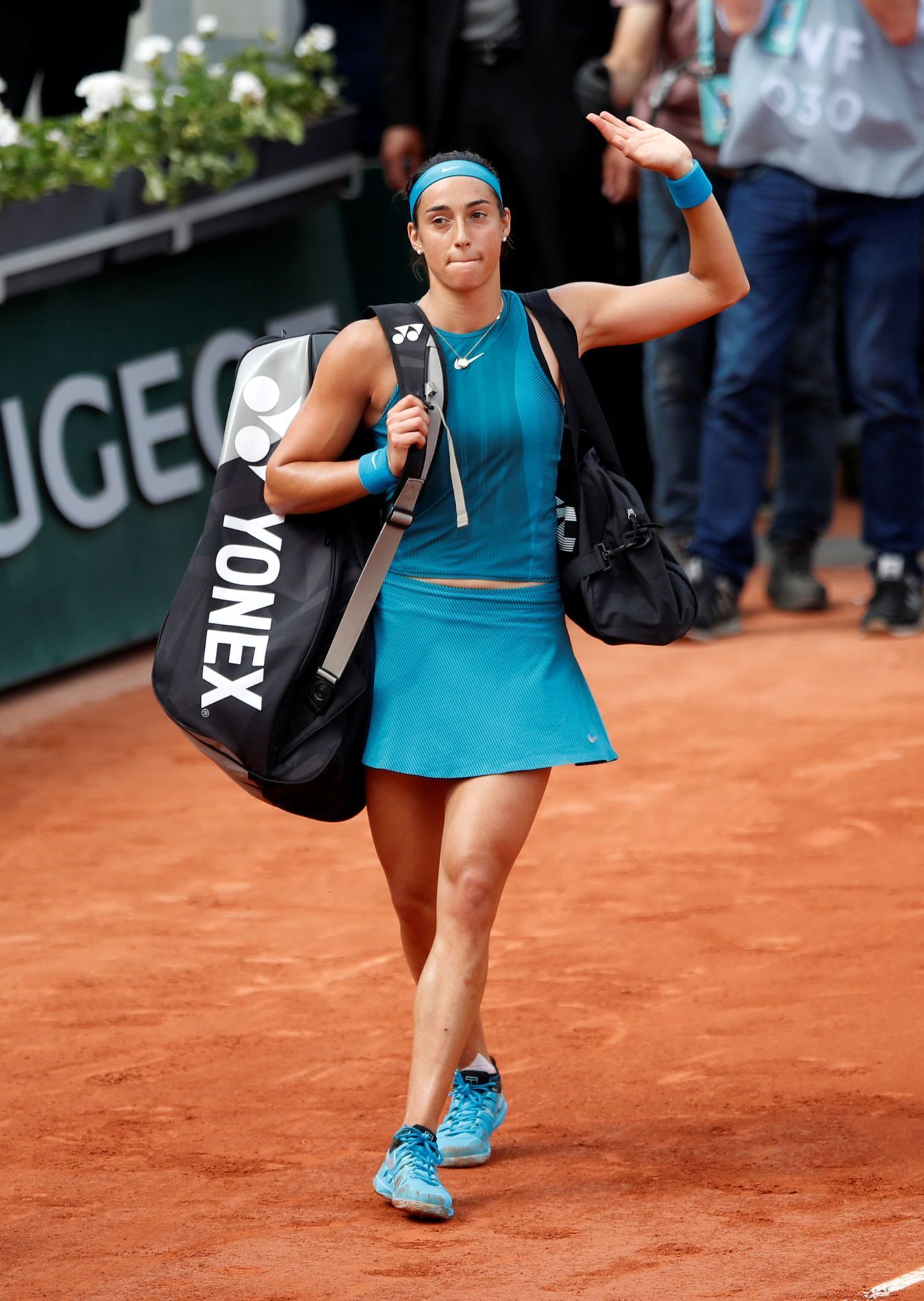 Caroline Garciaová na French Open 2018