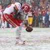 NFL (americký fotbal, sněhová nadílka, Kansas City Chiefs, Washington Redskins)