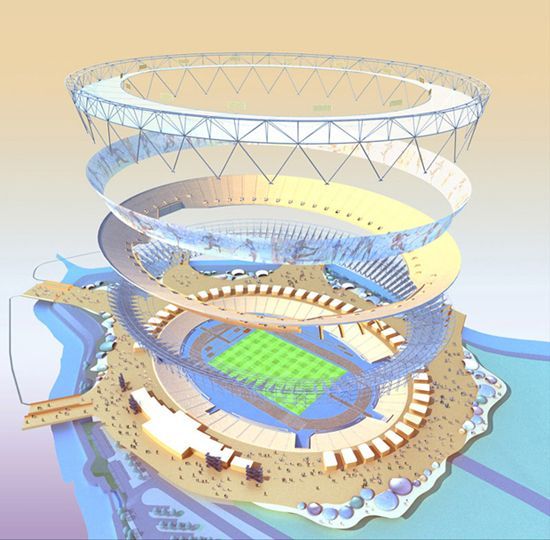 Olympijský stadion - Londýn 2012
