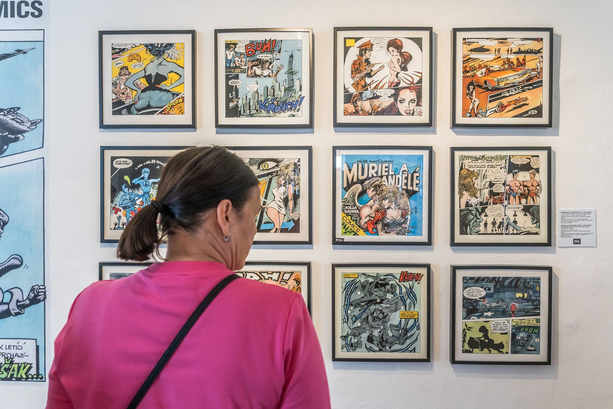 Kája Saudek – král českého komiksu, výstava, Regionální muzeum v Litomyšli, 2023