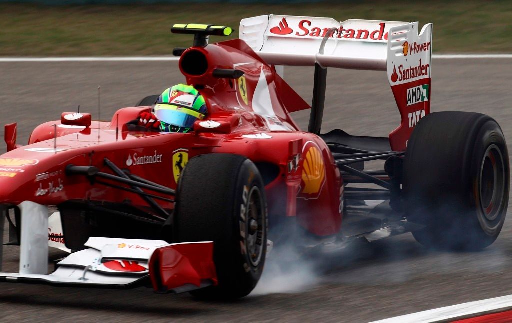 Trénink na VC Číny: Felipe Massa