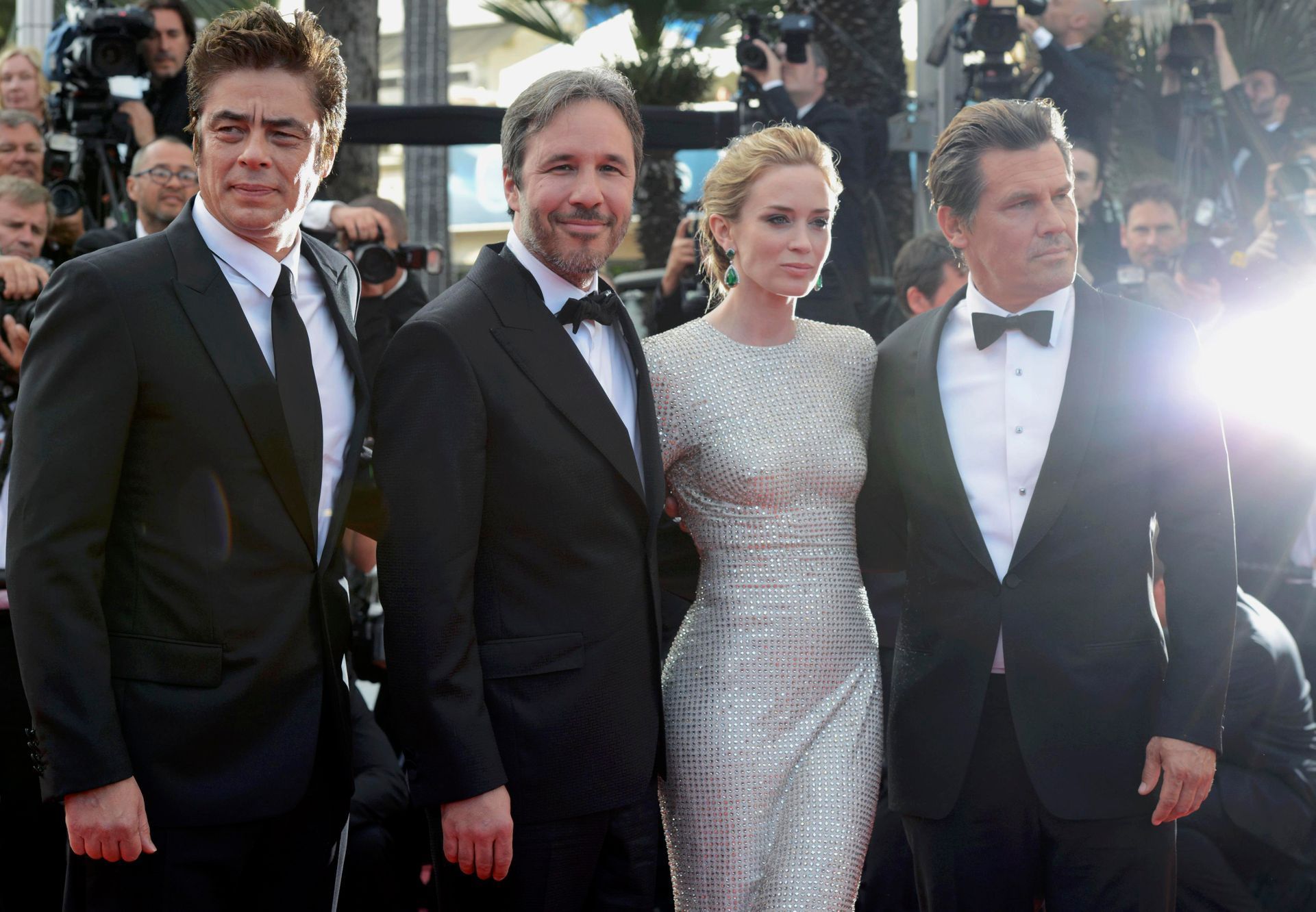 FF Cannes -  Benicio Del Toro, Denis Villeneuve, Emily Blunt a Josh Brolin