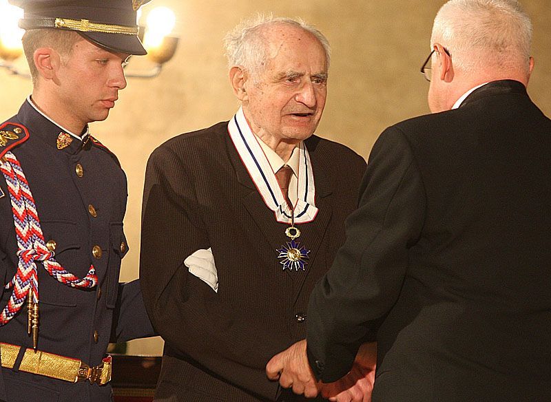 Vyznamenaní 28.října 2008 Jakub Blacký