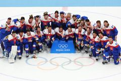Olympiáda živě: Slováci vynulovali Švédy a slaví historický olympijský bronz