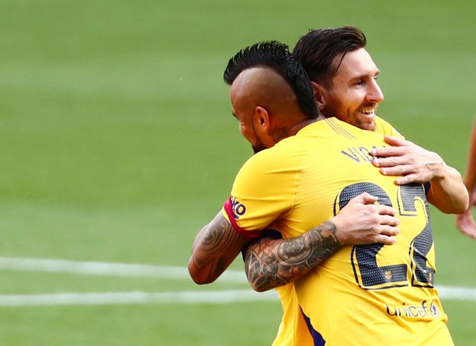 Lionel Messi, Arturo Vidal