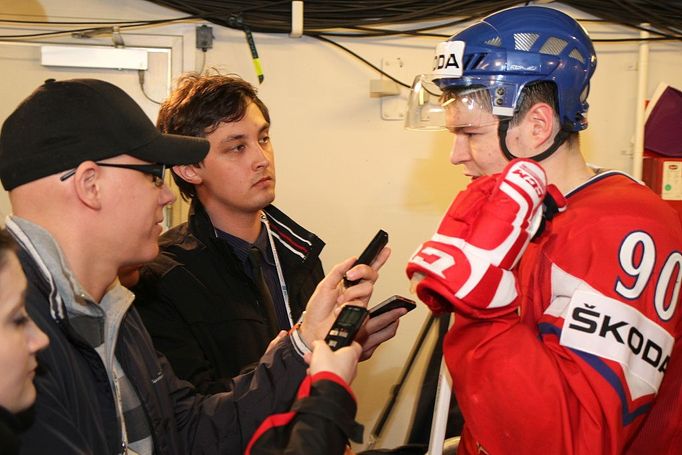 MS v hokeji 2013, Česko - Bělorusko: Tomáš Hertl