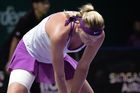 Tenistka Petra Kvitová nepřidala do své sbírky druhý titul z Turnaje mistryň.