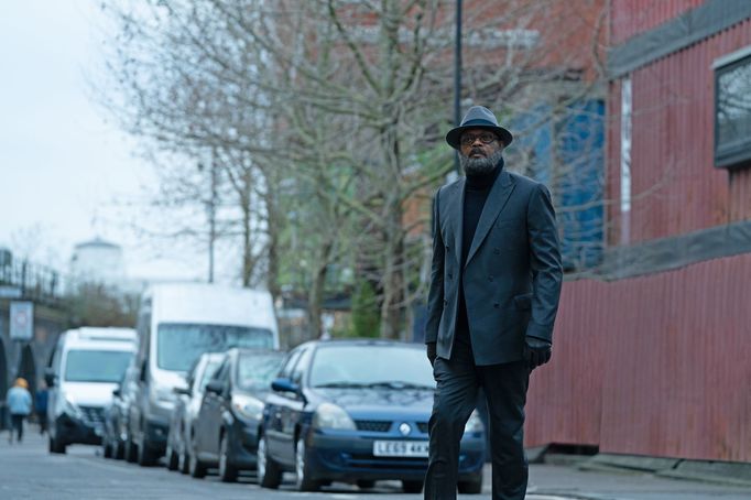 Samuel L. Jackson jako Nick Fury.