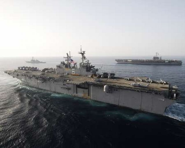USA Írán lodě Perský záliv 2