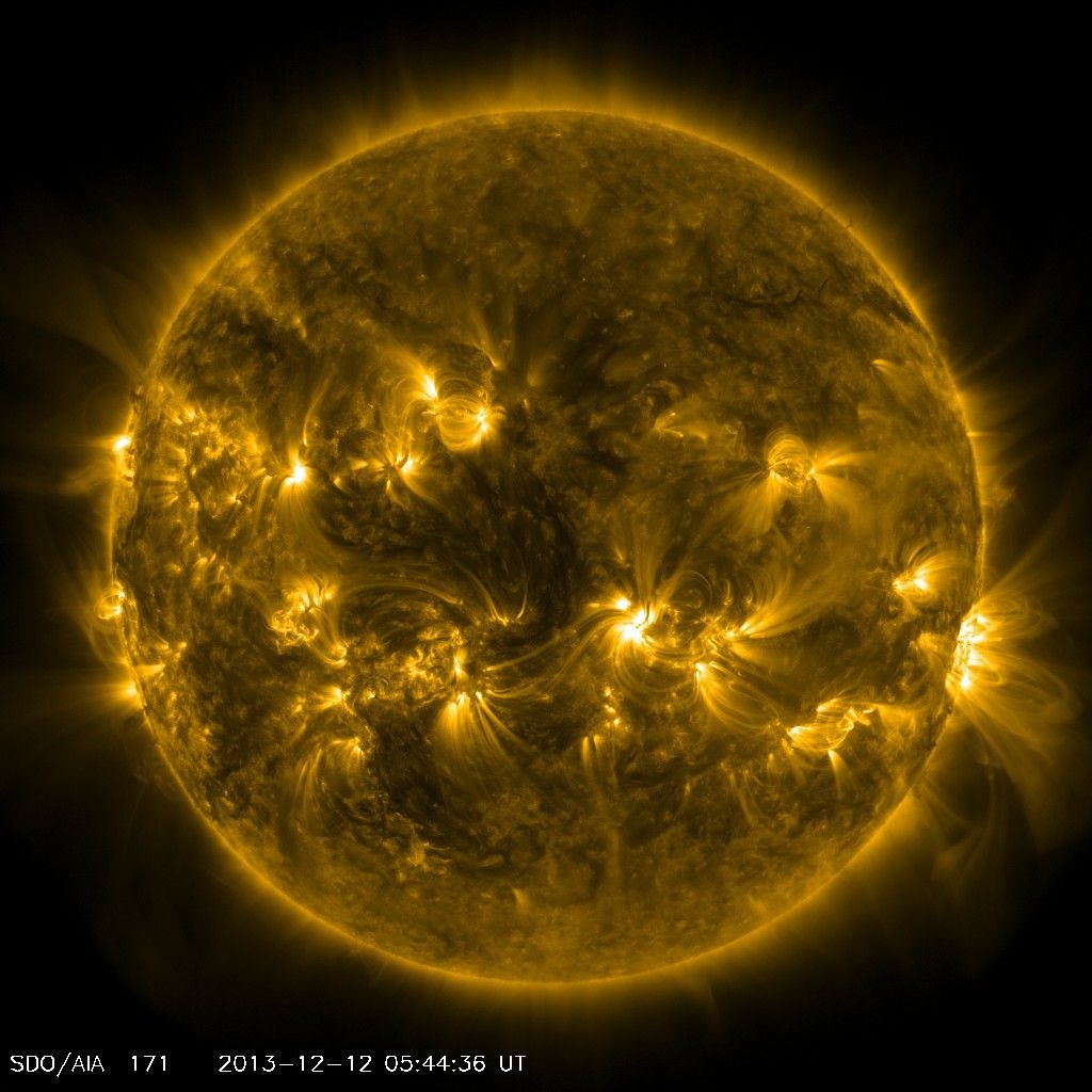 Snímek Slunce ze sondy SDO