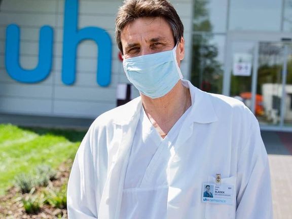 Ředitel Uherskohradišťské nemocnice Petr Sládek, který čelil v září největšímu náporu covid pacientů
