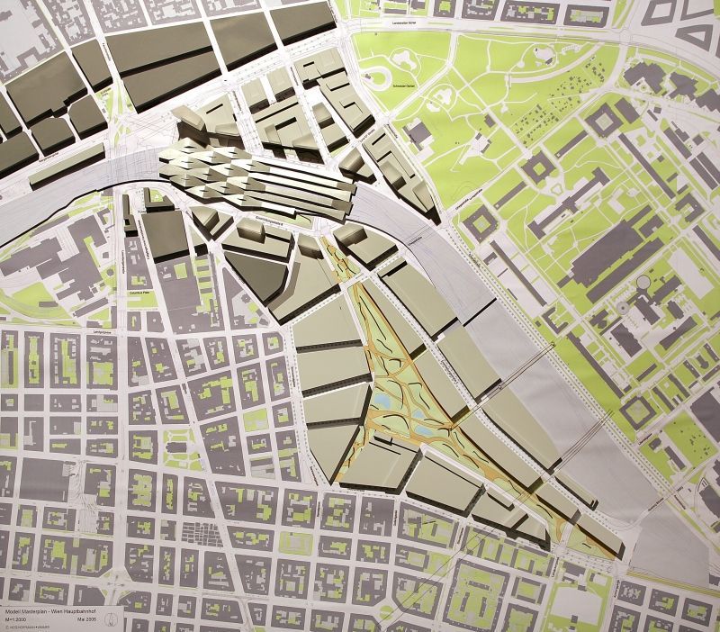 Wien hl.n. - mapa