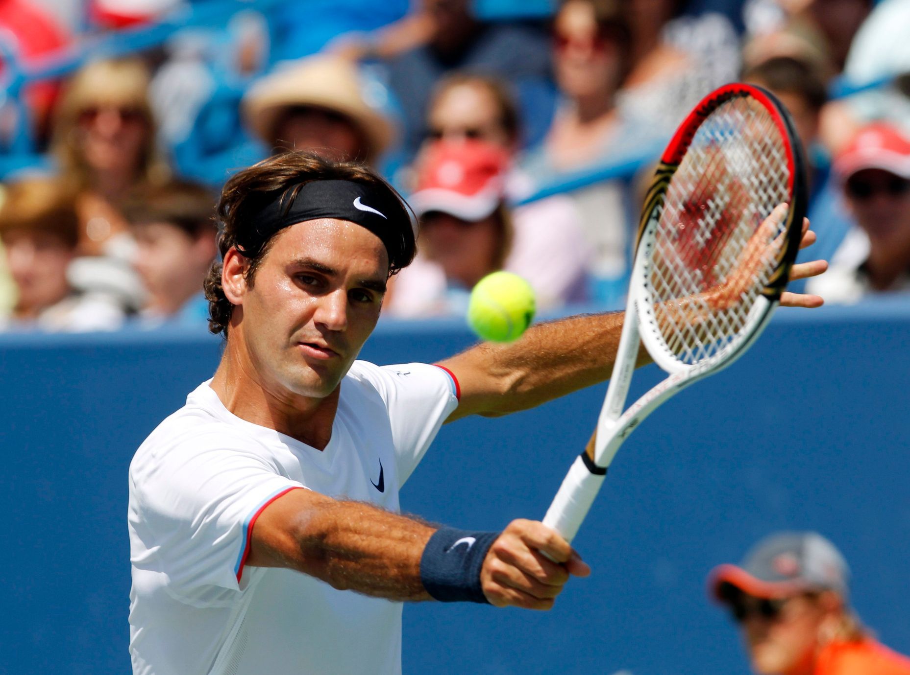 Roger Federer ve finále turnaje v Cincinnati