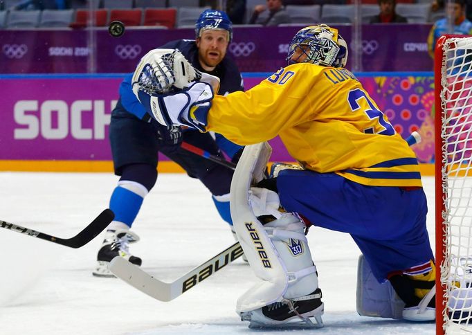 Švédko - Finsko: Henrik Lundqvist -  Leo Komarov