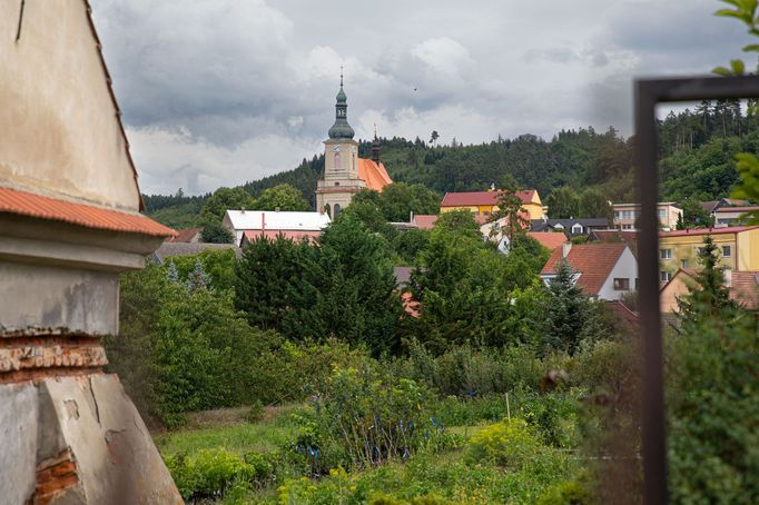 Vesnice Střílky.