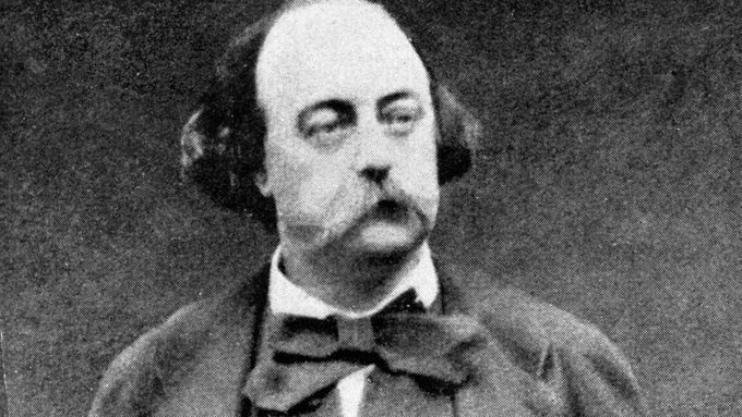 Francouzský spisovatel Gustave Flaubert