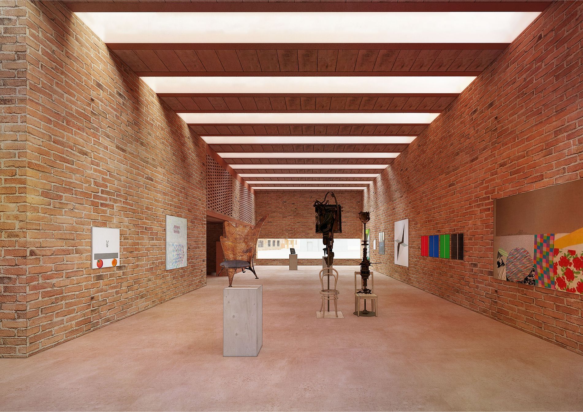 Automatické mlýny - Pardubice - vizualizace