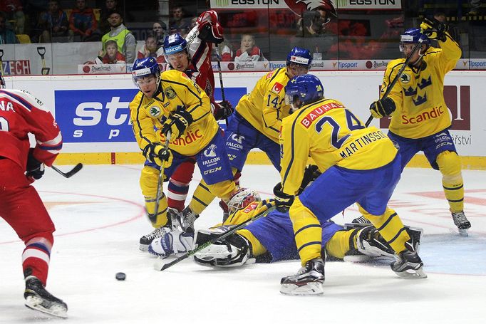 EHT, Česko-Švédsko: Gustav Forsling  (8), Eric Martinsson (24)