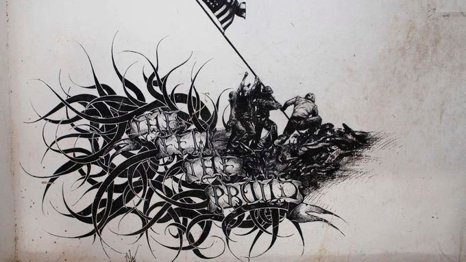 Graffiti z Afghánistánu aneb jak se baví vojáci, když nebojují