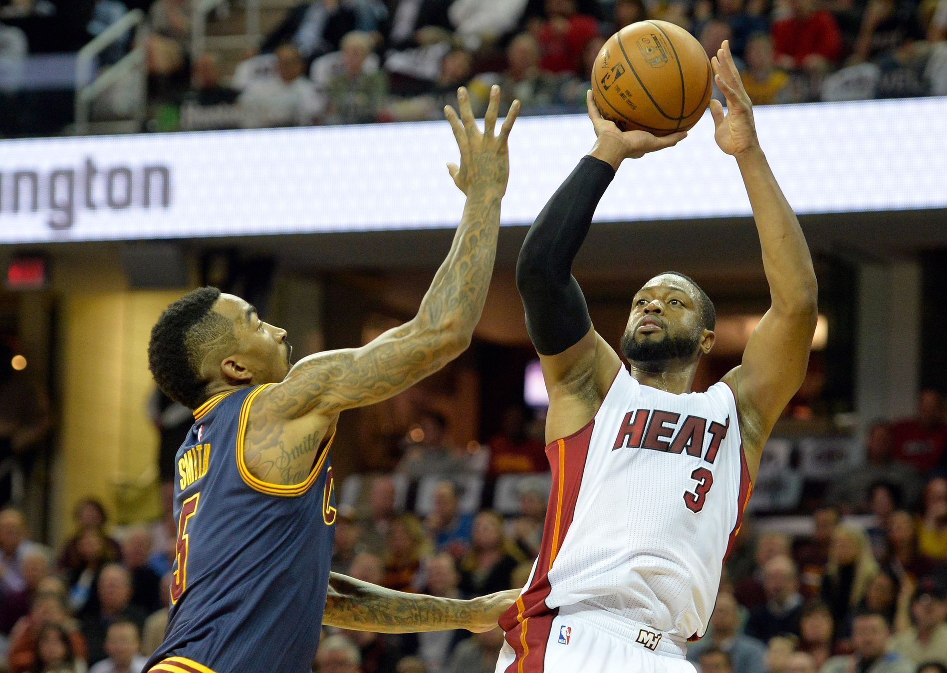 Miami Heat (J.R. Smith) vs. Cleveland Cavaliers (Dwayne Wade)