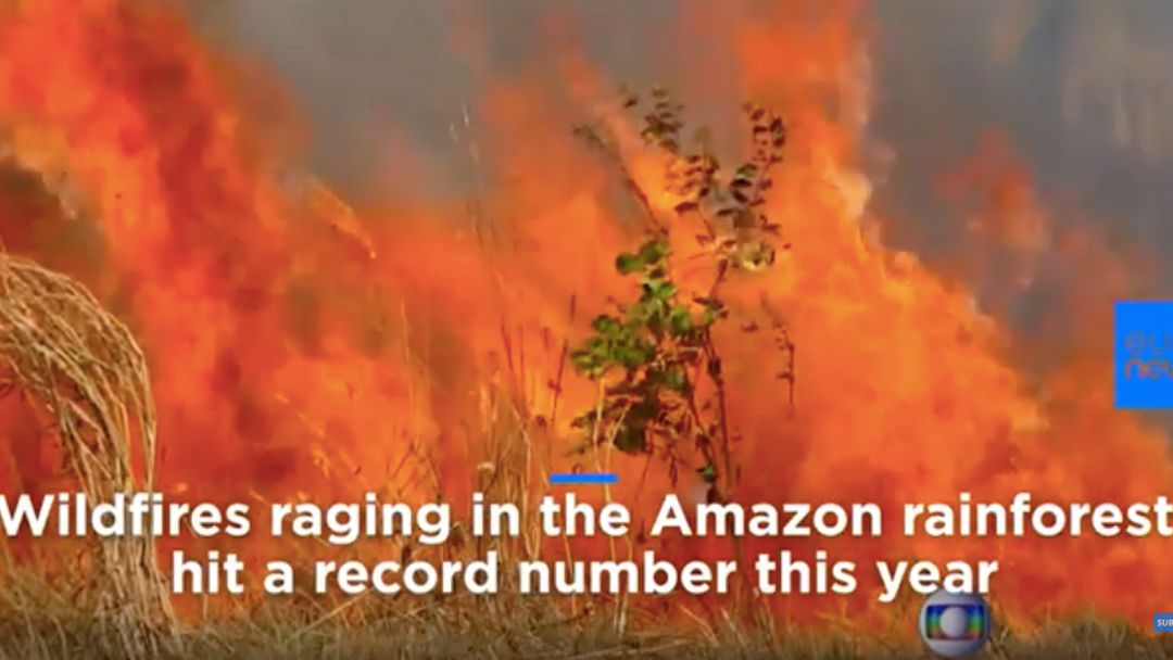 Amazon burning