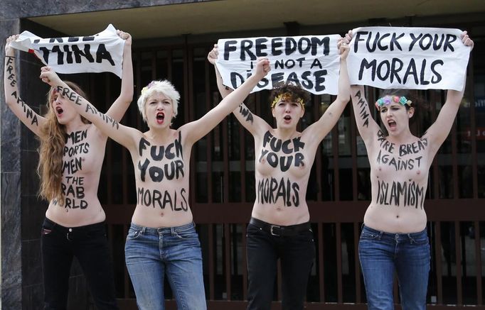 Femen v Bruselu