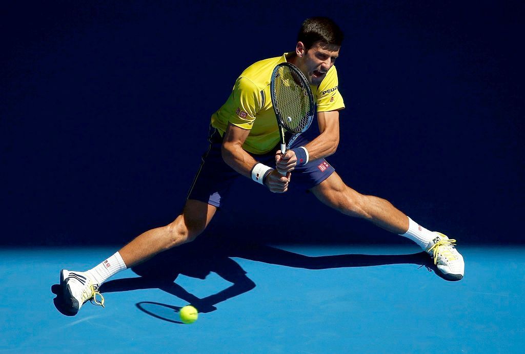 1. den Australian Open (Novak Djokovič)