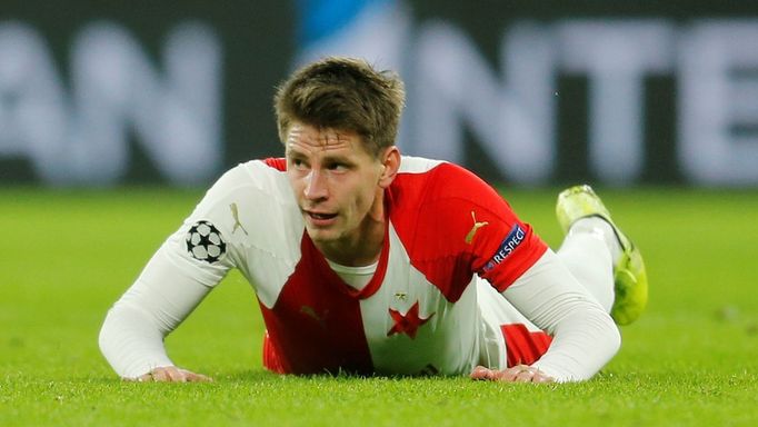 Lukáš Masopust v zápase LM Borussia Dortmund - Slavia