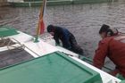 Potápěči objevili tělo utonulého muže ve štěrkovišti