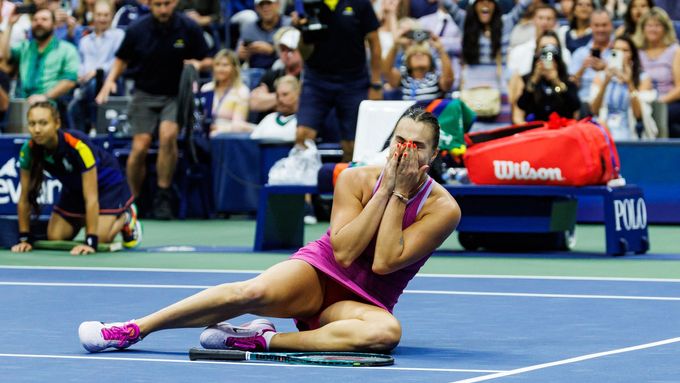 Aryna Sabalenková vyhrála US Open