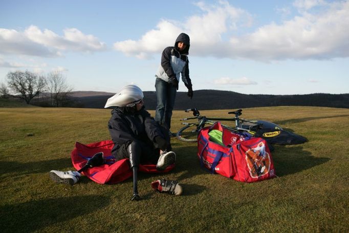 Jiří Ježek, paraolympionik, další člen kampaně Prahy olympijské "Všichni jsme v národním týmu"