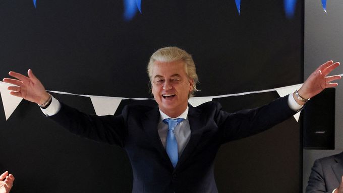 Geert Wilders, vítěz nizozemských voleb.