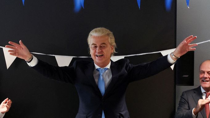 Geert Wilders, vítěz nizozemských voleb.