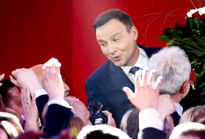 Andrzej Duda, vítěz prezidentských voleb v Polsku.