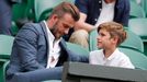 Wimbledon 2015: David Beckham se synem Romeem