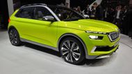 Hlavní hvězdou ženevského stánku Škoda Auto je koncept malého SUV Vision X. Vůz zaujme výraznou zelenou barvou Flex Green, které kontrastují plastové obložení spodní části karosérie a odlišné lakování střechy.