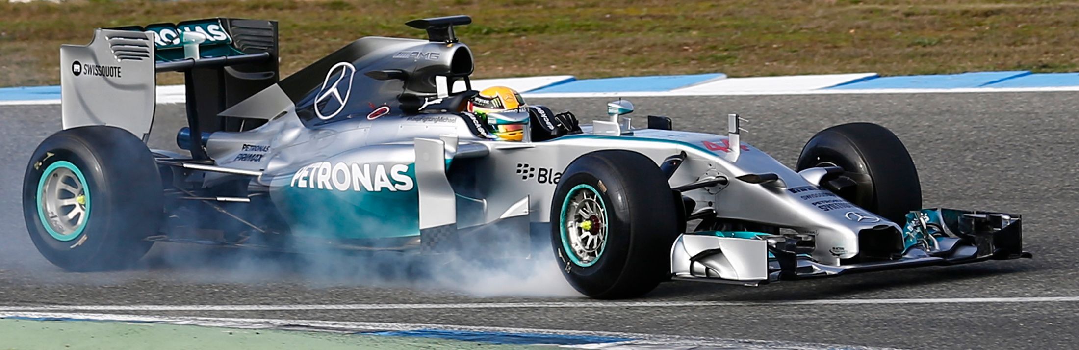 F1 testy: Lewis Hamilton, Mercedes