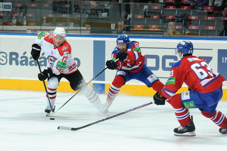 Lev Praha vs. Donbass Doněck, utkání hokejové KHL (Němec)